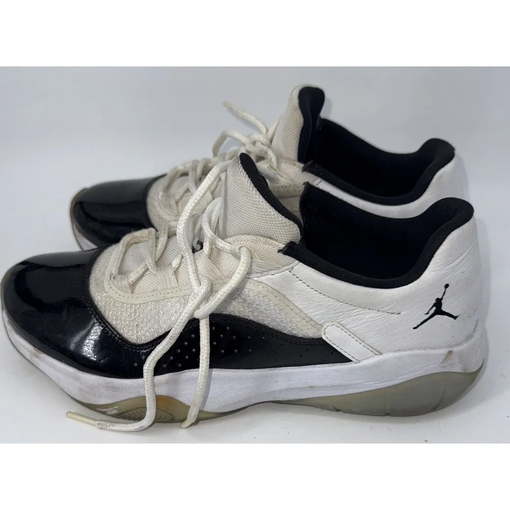 Jordan Air Jordan 11 CMFT Low Top Patent Leather DV2207-100 Concord Mens Sz 9.5